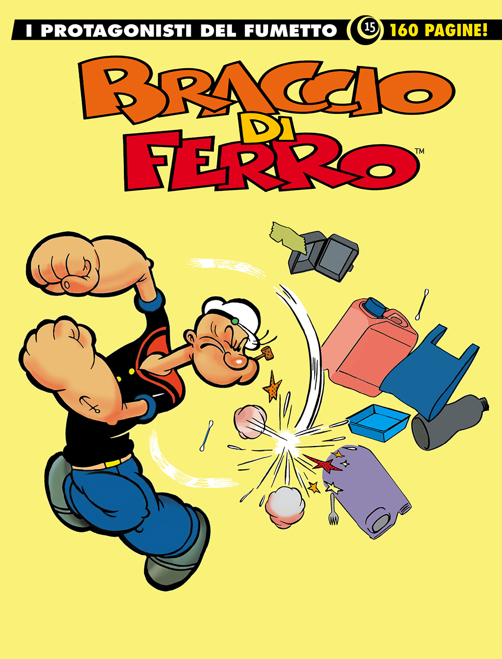 I Protagonisti del Fumetto 15 - Braccio di Ferro - I Grandi Maestri 59 - Editoriale Cosmo - Italiano