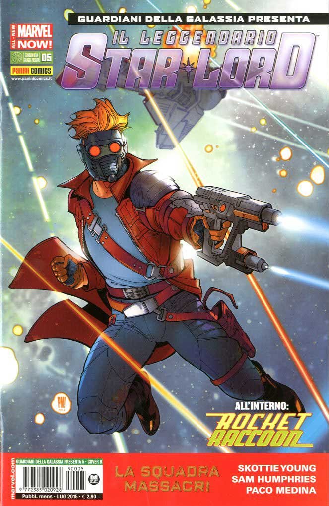 Guardiani della Galassia Presenta 5 - Cover B - Panini Comics - Italiano
