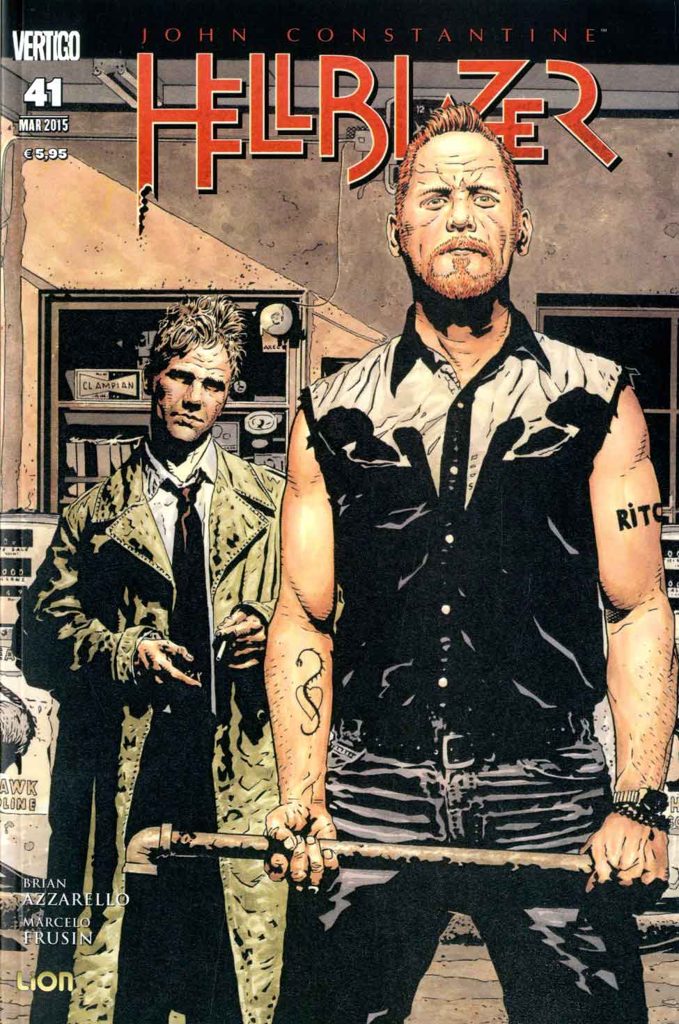 Hellblazer 41 - Vertigo Monthly 39 - RW Lion - Italiano