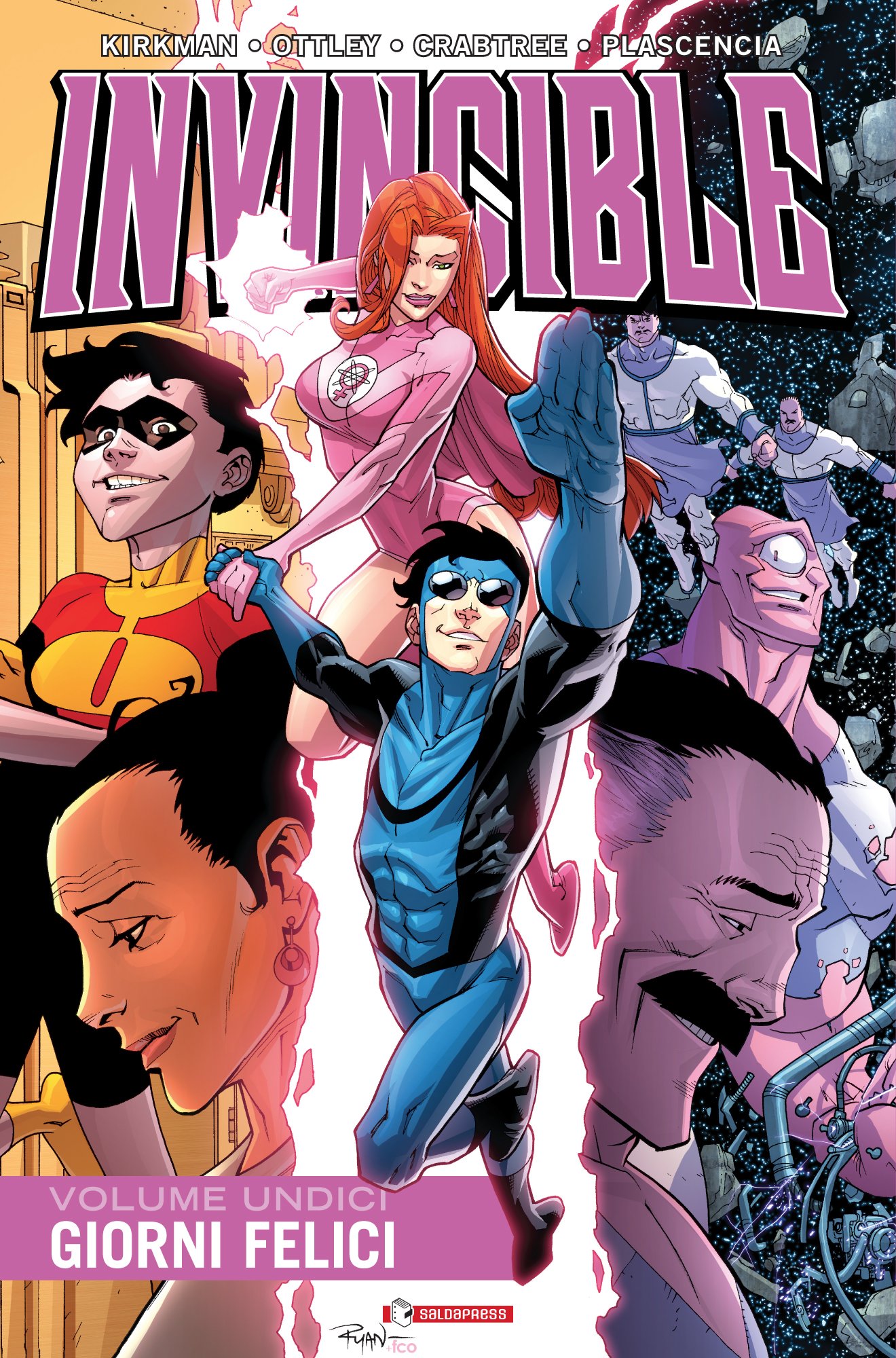 Invincible Vol. 11 - Giorni Felici - Brossurato - Saldapress - Italiano