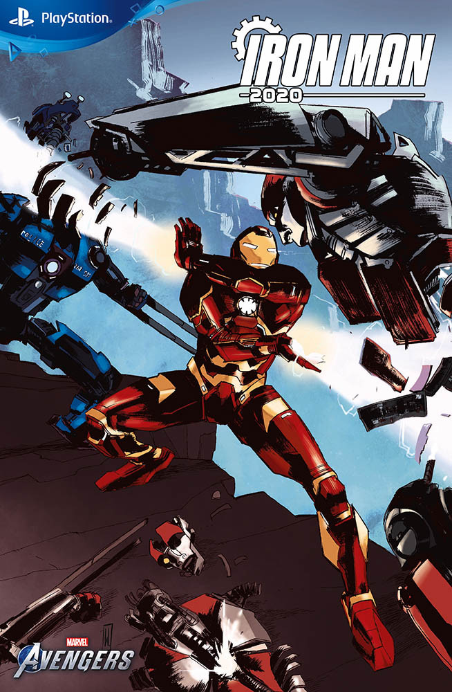 Iron Man 2020 5 - Variant Square Enix Marvel's Avengers - Iron Man 87 - Panini Comics - Italiano