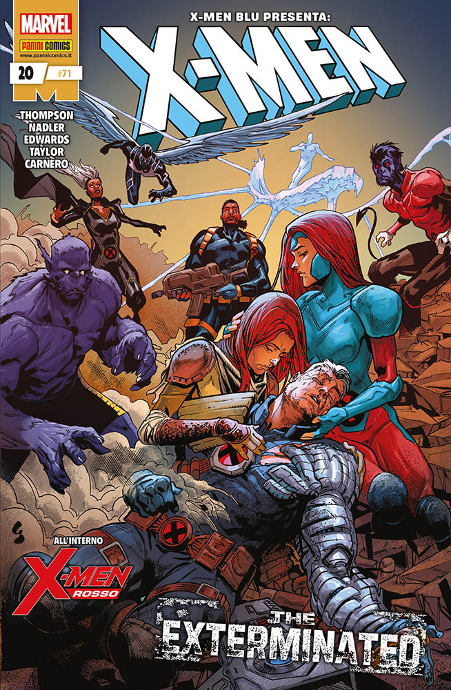 X-Men Blu 20 - Extermination Epilogo - The Exterminated - I Nuovissimi X-Men 71 - Panini Comics - Italiano