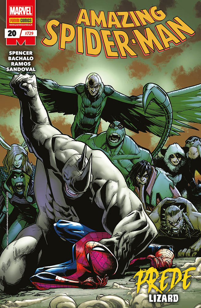 Amazing Spider-Man 20 - L'Uomo Ragno 729 - Panini Comics - Italiano