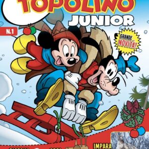 Topolino Junior 1 + Gioco di Carte di Topolino - Disney Play 15 - Panini Comics - Italiano