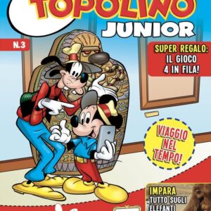 Topolino Junior 3 + Gioco Forza 4 - Disney Play 17 - Panini Comics - Italiano