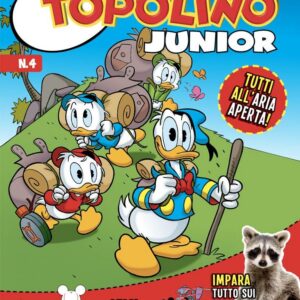 Topolino Junior 4 + Dobble - Disney Play 18 - Panini Comics - Italiano
