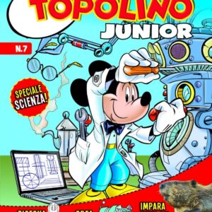Topolino Junior 7 + Torcia-Proiettore - Disney Play 21 - Panini Comics - Italiano