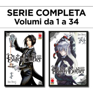 Black Butler - Il Maggiordomo Diabolico 1/34 - Ristampa - Serie Completa - Panini Comics - Italiano